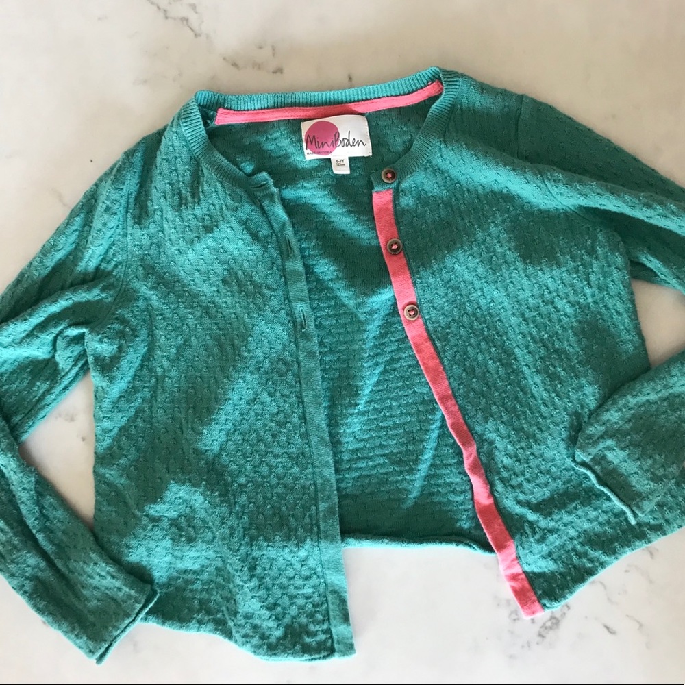 Mini Boden Cardigan 6-7y VGUC